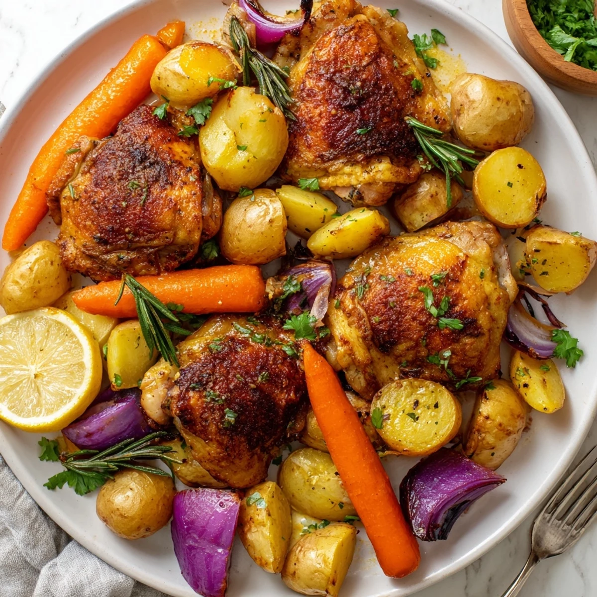 Lemon Herb Roasted Chicken