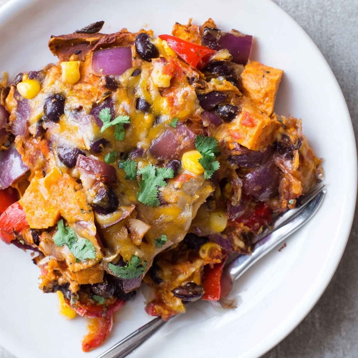 Sweet Potato Black Bean Bake