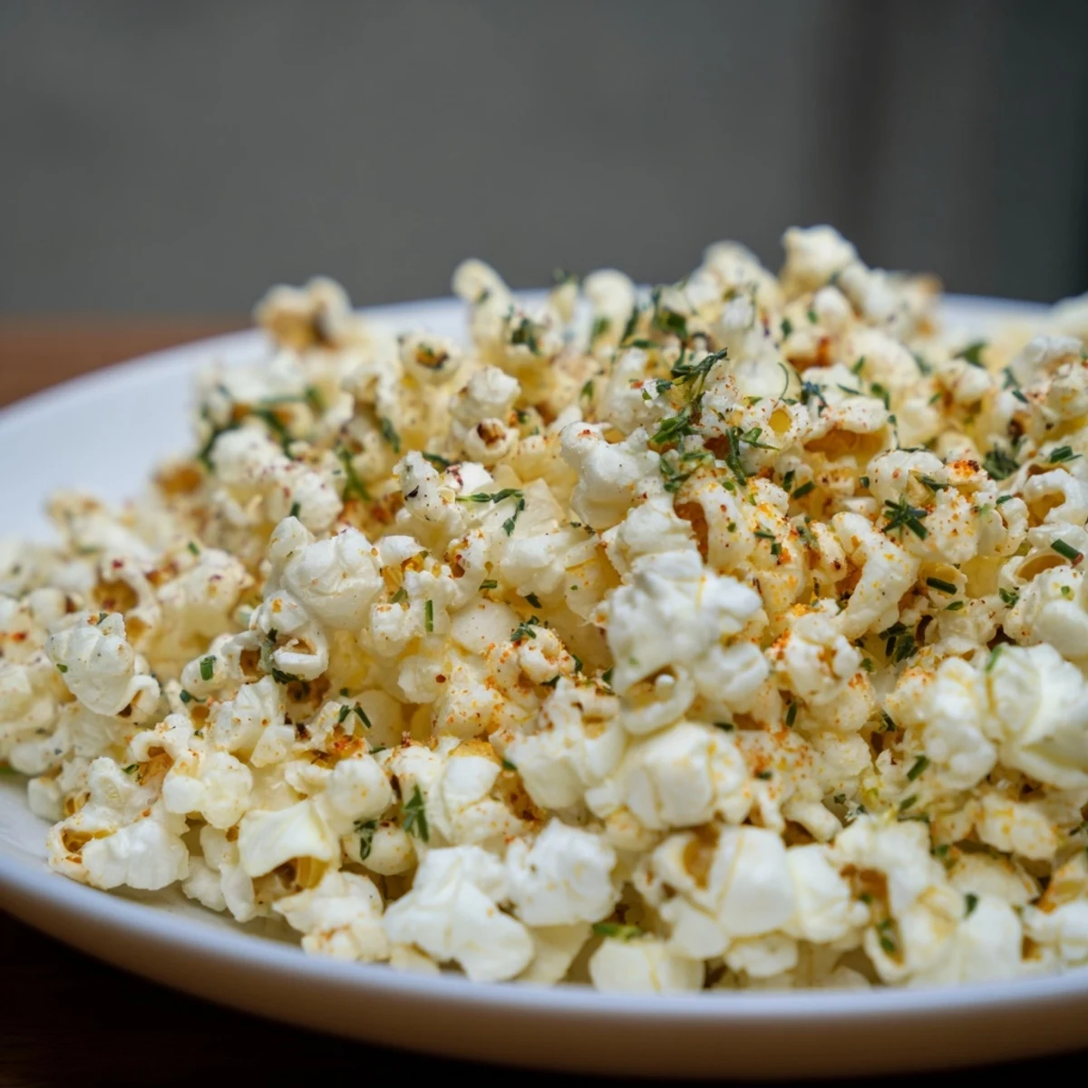 Golden, buttery savoury popcorn mixes, ready to eat alongside refreshing drinks and great company.