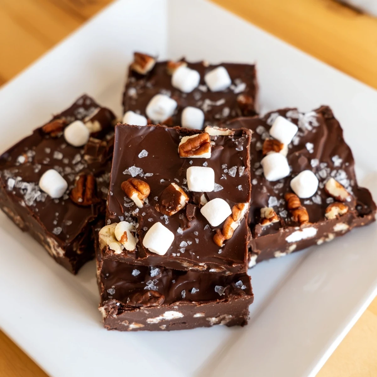 This quick Easy Marshmallow Fudge recipe shows you perfectly fudgy, creamy squares for a sweet treat.