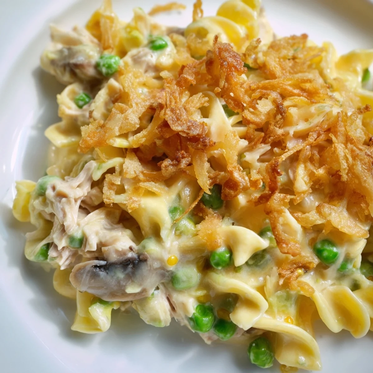 Homemade Tuna Noodle Casserole