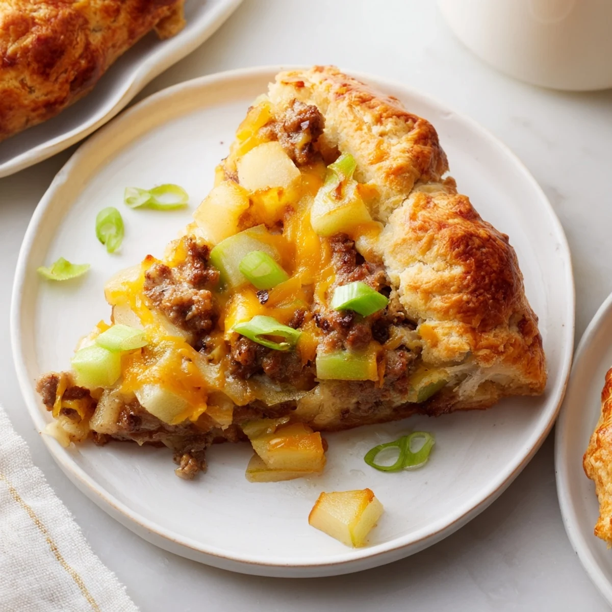 Savory Apple Sausage Cheddar