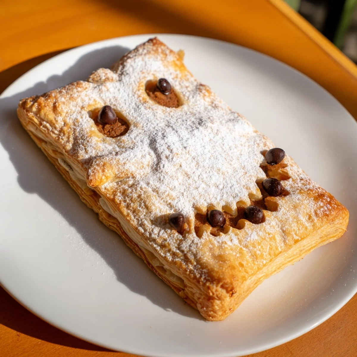 Sleeping Gingerbread Puff Pockets