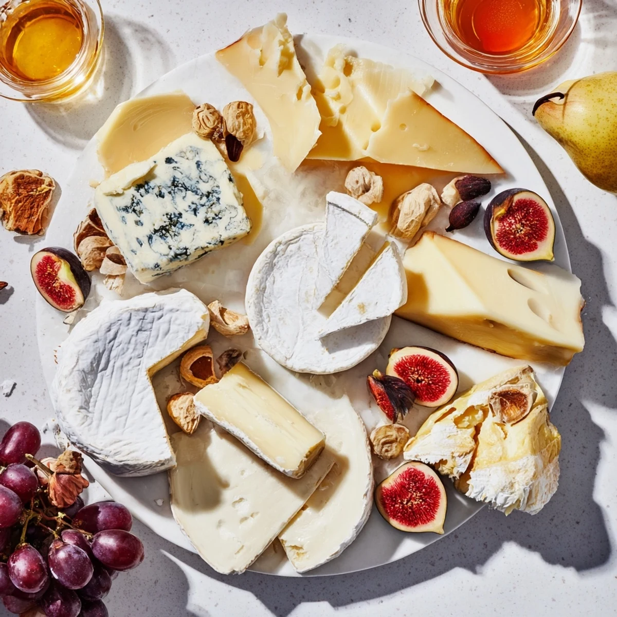 This delicious and abundant Cheese Platter Cœur Passion makes a perfect appetizer for sharing at a party.