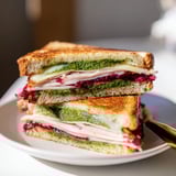Pesto Cranberry Turkey Melt