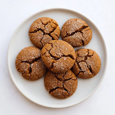 Chewy Soft Molasses Cookies