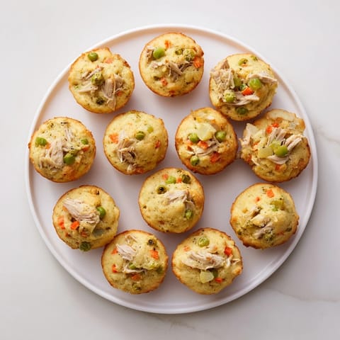 Chicken Cornbread Savory Muffins