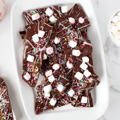 Viral Hot Chocolate Bark