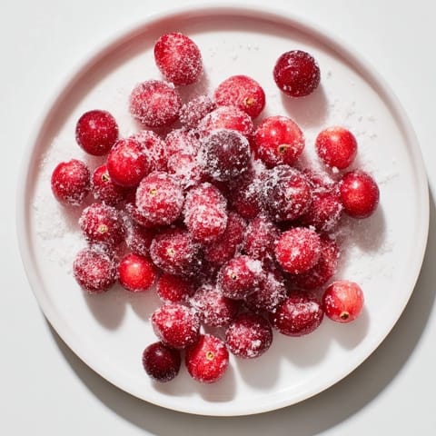 5-Minute Express Candied Cranberries