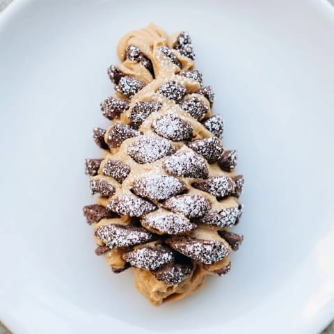 Pinecone Shaped Peanut Butter