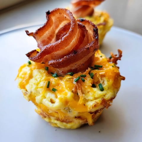 Scrambled Egg Cups Bacon