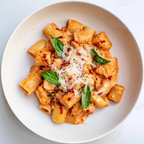 Spicy Vodka Chicken Pasta