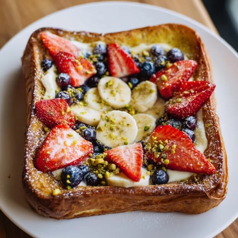 Viral Yogurt Toast Fruit