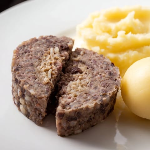 Scottish Haggis Traditional Dish