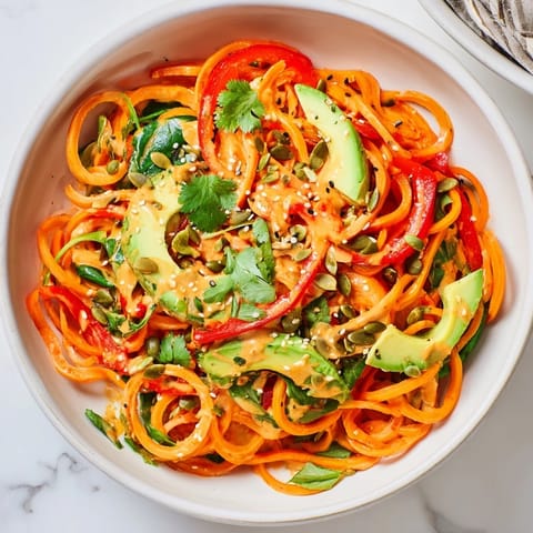 Carrot Noodle Skincare Bowl