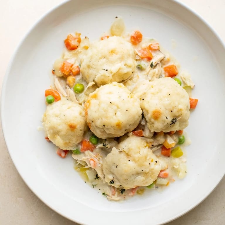 Imagine the aroma: This hearty Chicken and Dumplings Casserole offers a satisfying, delicious meal.