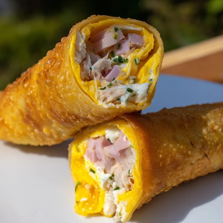 Enjoy perfectly crispy and flavorful homemade Crispy Chicken Greggs Egg Rolls, perfect for a satisfying appetizer or snack.