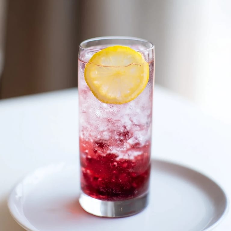Enjoy a cool and bubbly Sleepy Girl Mocktail—the perfect sleep-promoting, healthy beverage choice.